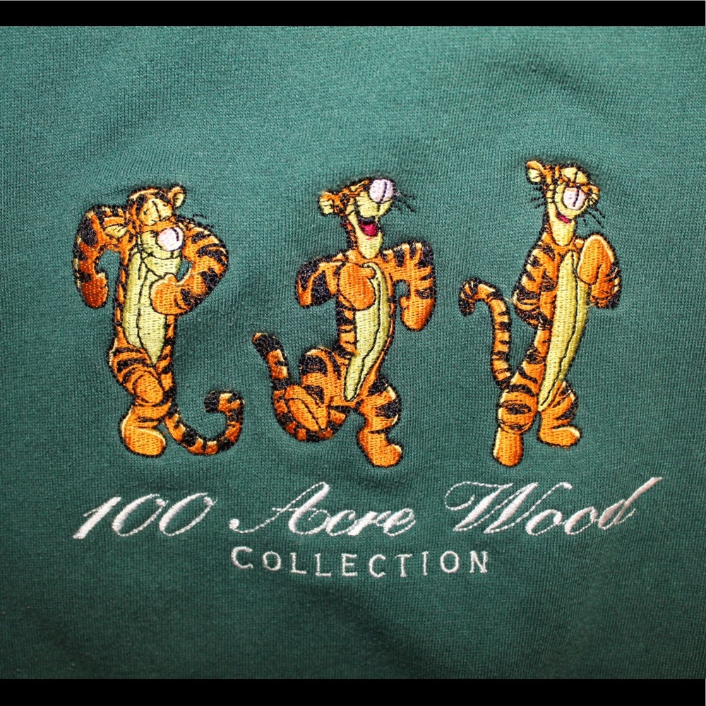 Disney POOH Tigger VINTAGE Crewneck Sweatshirt XL